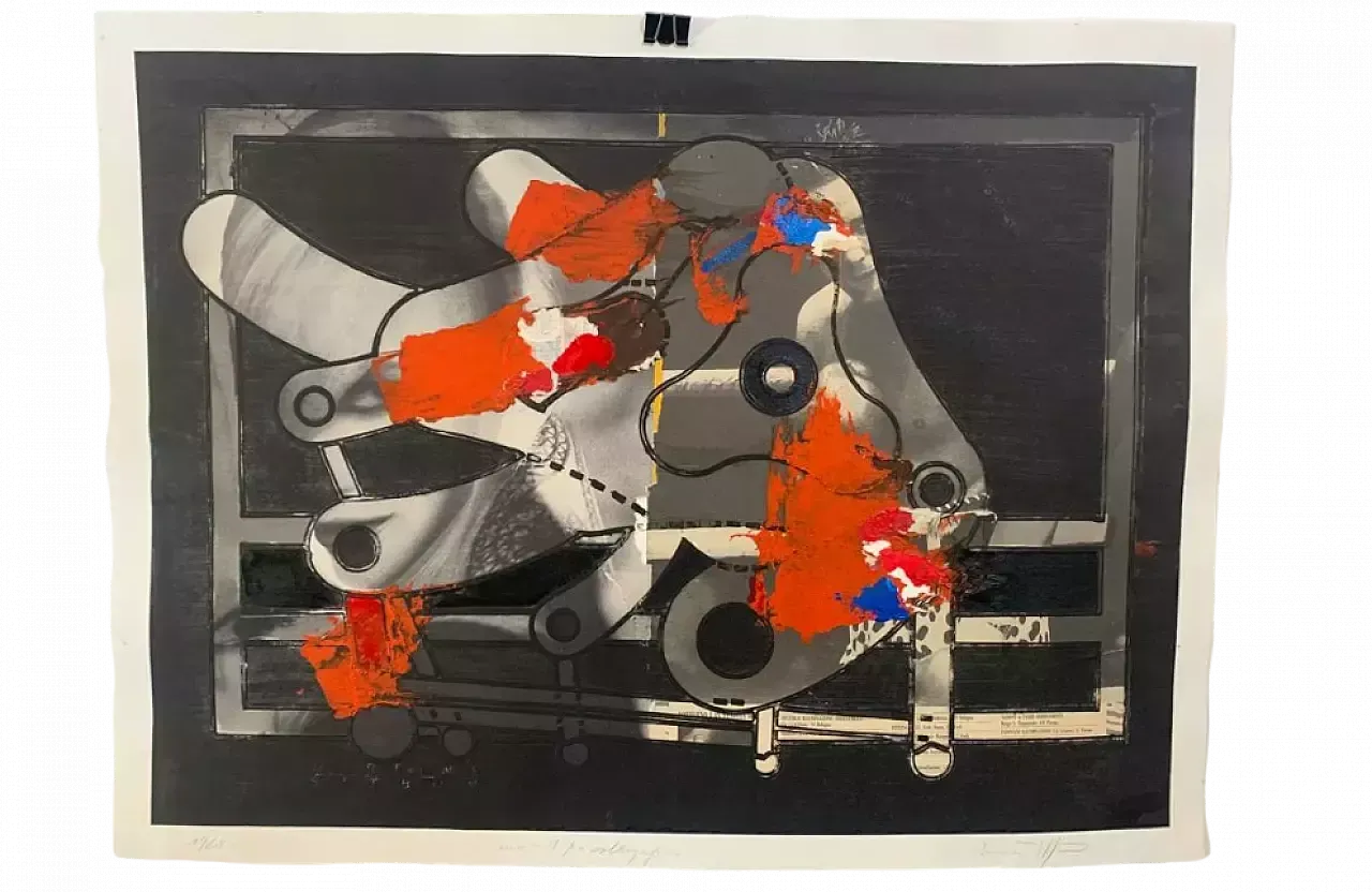 Renato Volpini, Space Machine Gear, Mixed Media, 1968