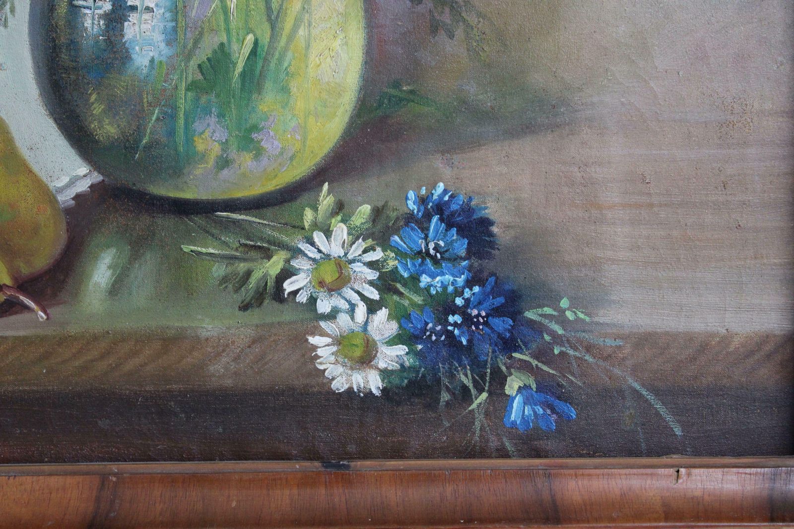 A. Kins Still Life. 20s 30s, Canvas, Oil, 48.5x70 Cm 1920 30s photo 816.0
