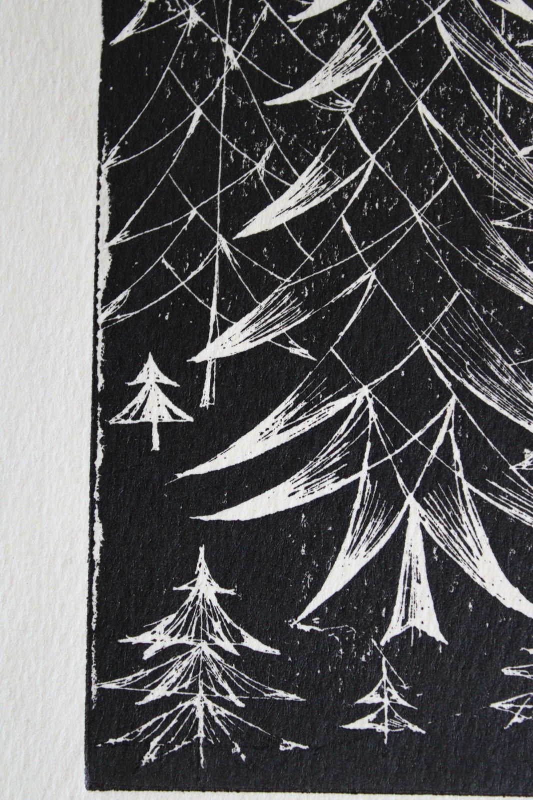 Dzidra Ezergaile Spruce. 1967, Paper, Etching, 18x9 Cm 1967 photo Art