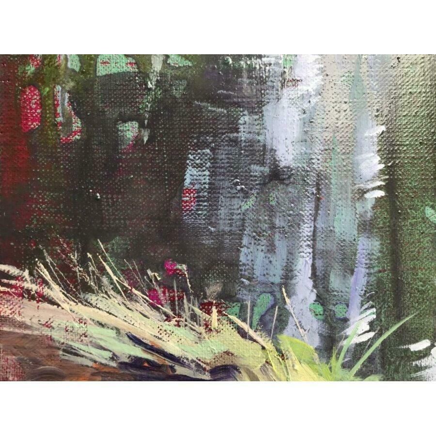 Ivdra Antra Swamp Studio. 2024, Oil On Canvas, 30x25 Cm photo Art