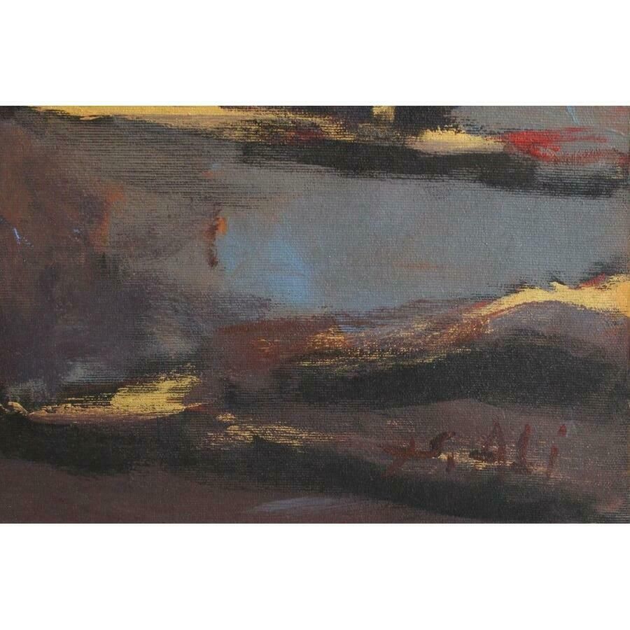 Shamsi Ali Old Town. 2008, Canvas, Acrylic, 100x120 Cm photo furniture