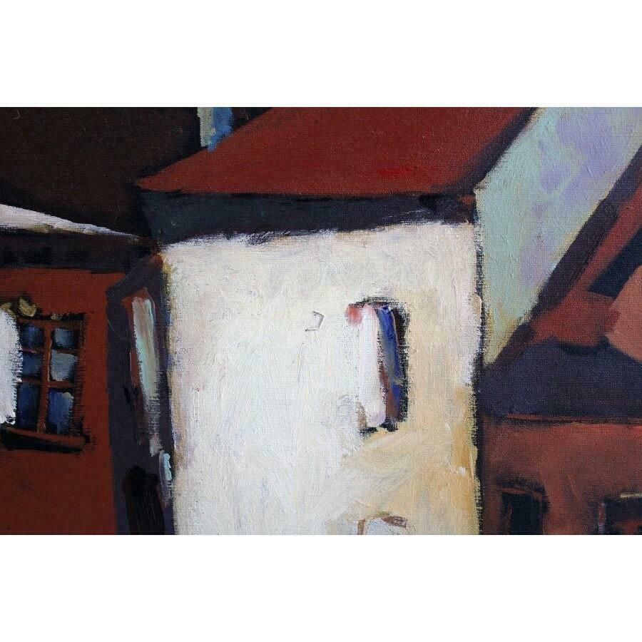 Shamsi Ali Old Town. 2008, Canvas, Acrylic, 100x120 Cm photo Art