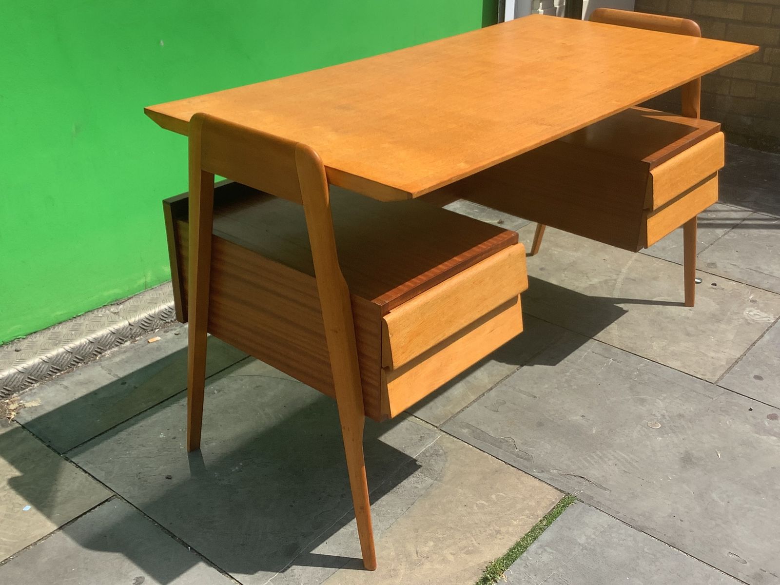1960s Italian Desk By Vittorio Dassi photo for sale