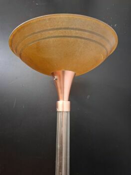 Art Deco Glass Floor Lamp, 1930s photo Lighting