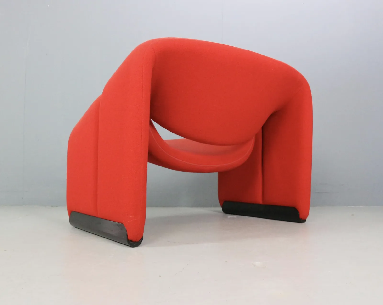 Pierre Paulin Set Of 2 F598 Groovy Armchairs For Artifort New Upholstery, 1972 photo buy