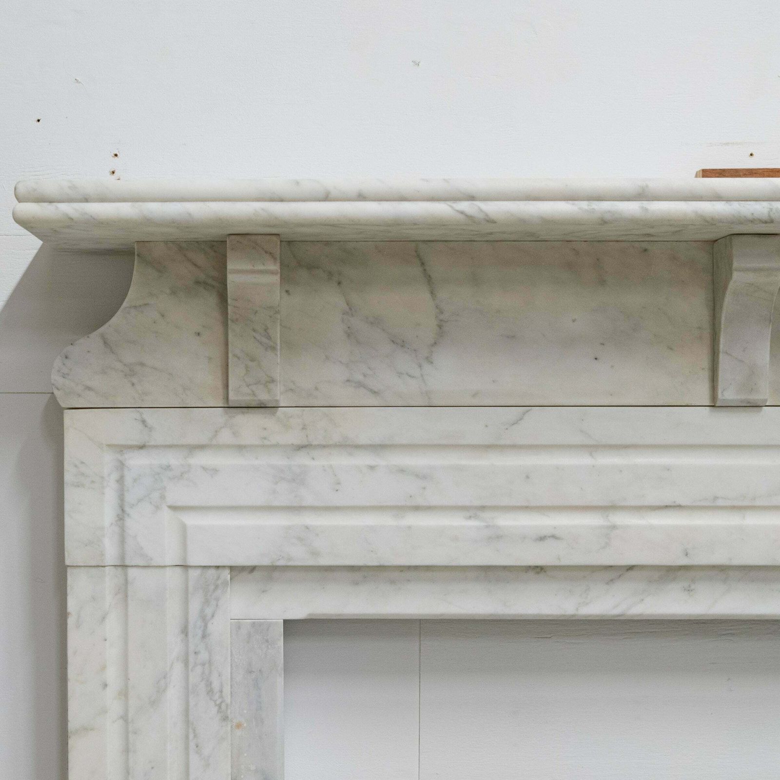 Antique Carrara Marble Chimneypiece photo furniture