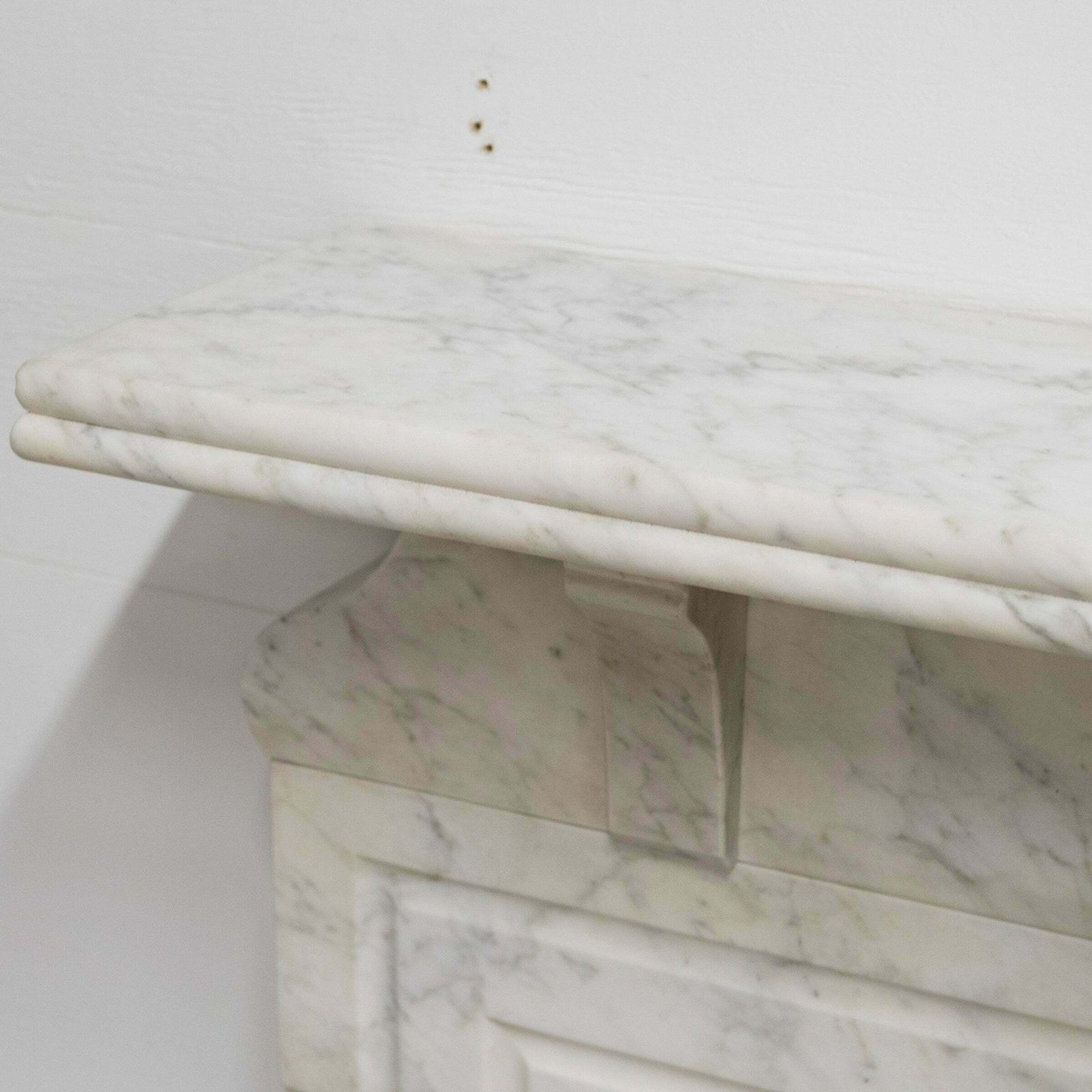 3500.0 Antique Carrara Marble Chimneypiece photo