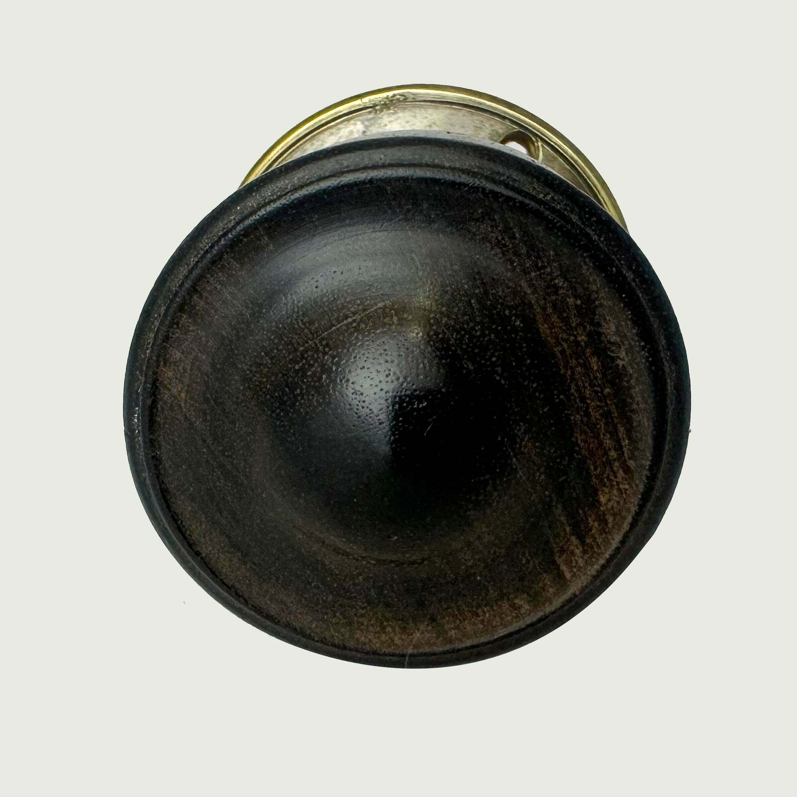 Antique Ebony Rimlock Door Knobs | 5 Pairs Available photo 450.0