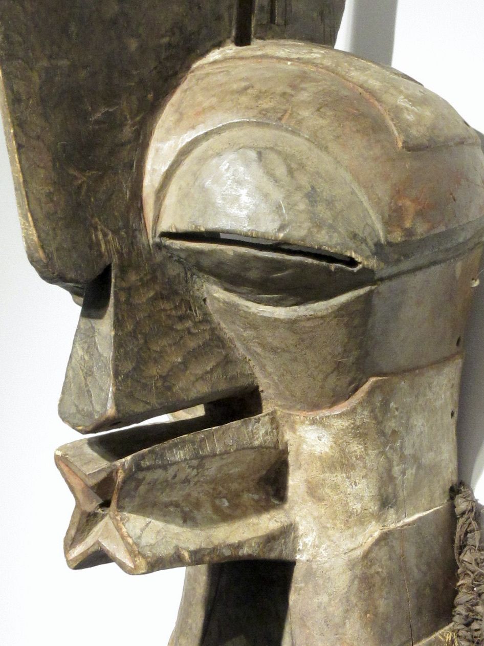 A Kifwebe Mask, Songye, Democratic Republic Of Congo, Circa 19th Century photo for sale