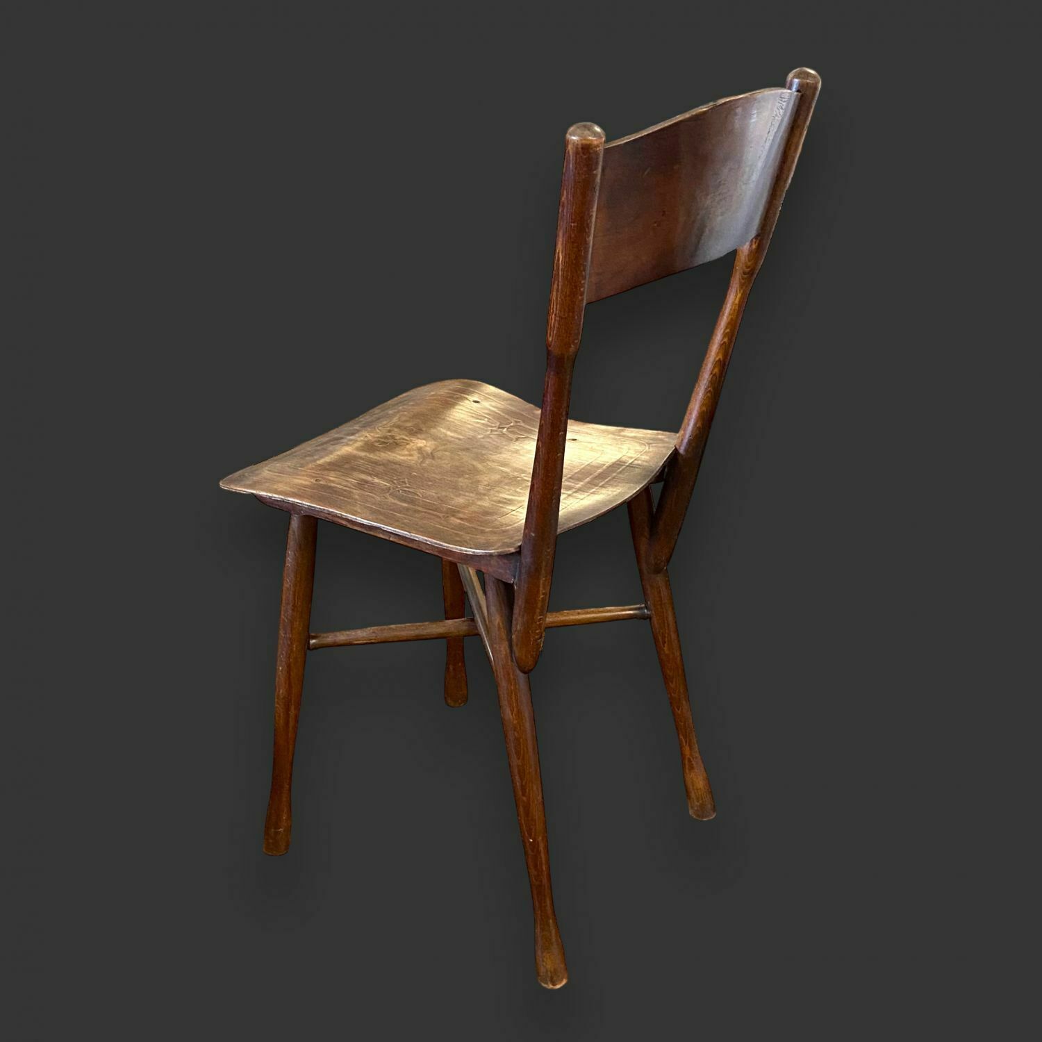 A Single Early C20th Bentwood Beech Chair By Jacob & Joseph Kohn, Vien. photo 135.0