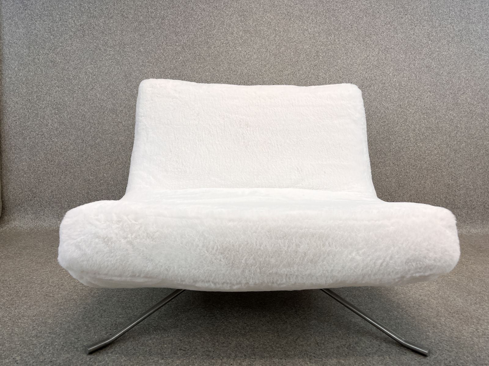 photo buy Fluffy Yeti Ligne Roset ‘Pop’ Easy Lounge Chair By Christian Werner