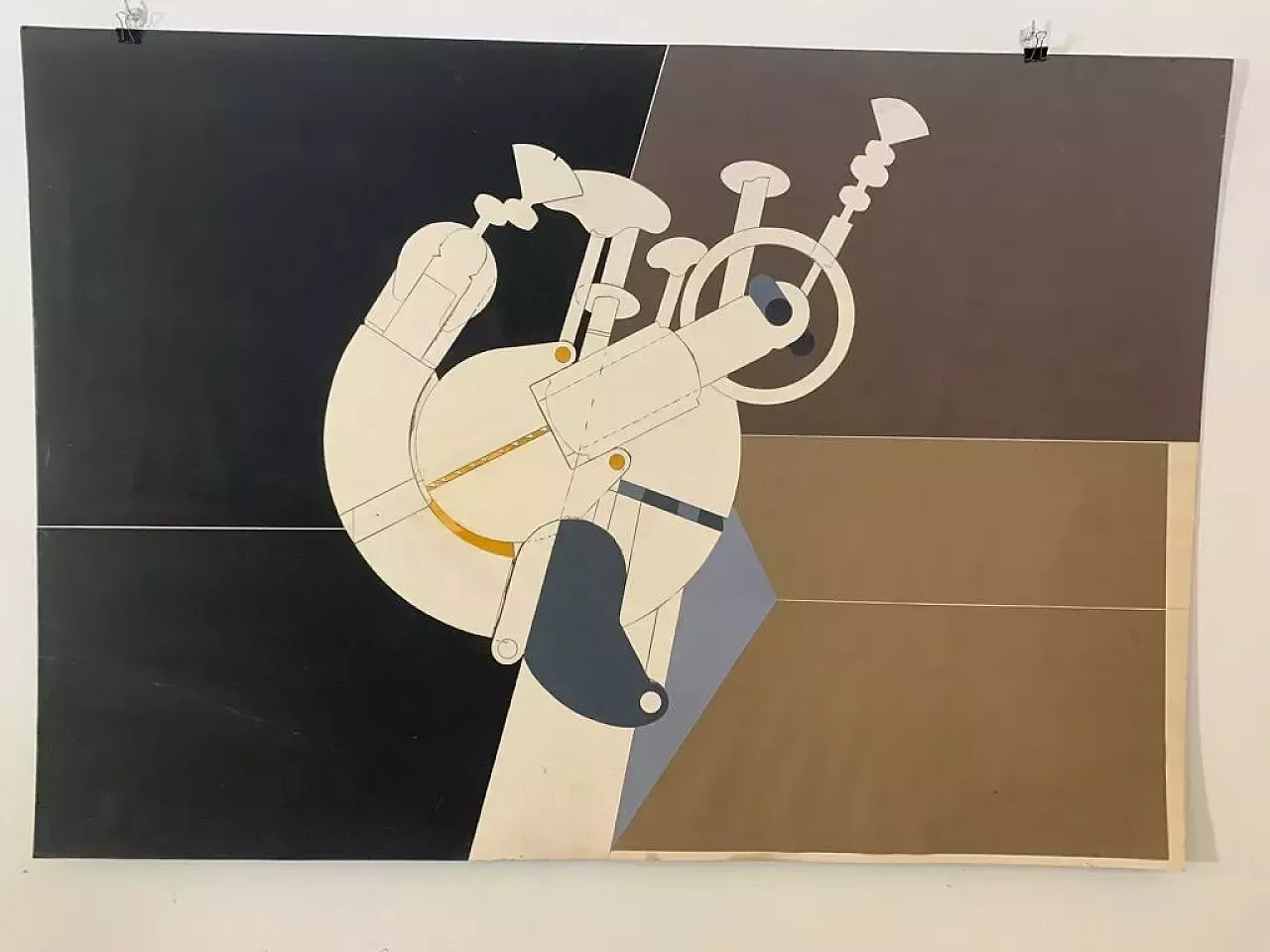 R. Volpini, Element For Space Machine, Mixed Media, 1970s photo furniture