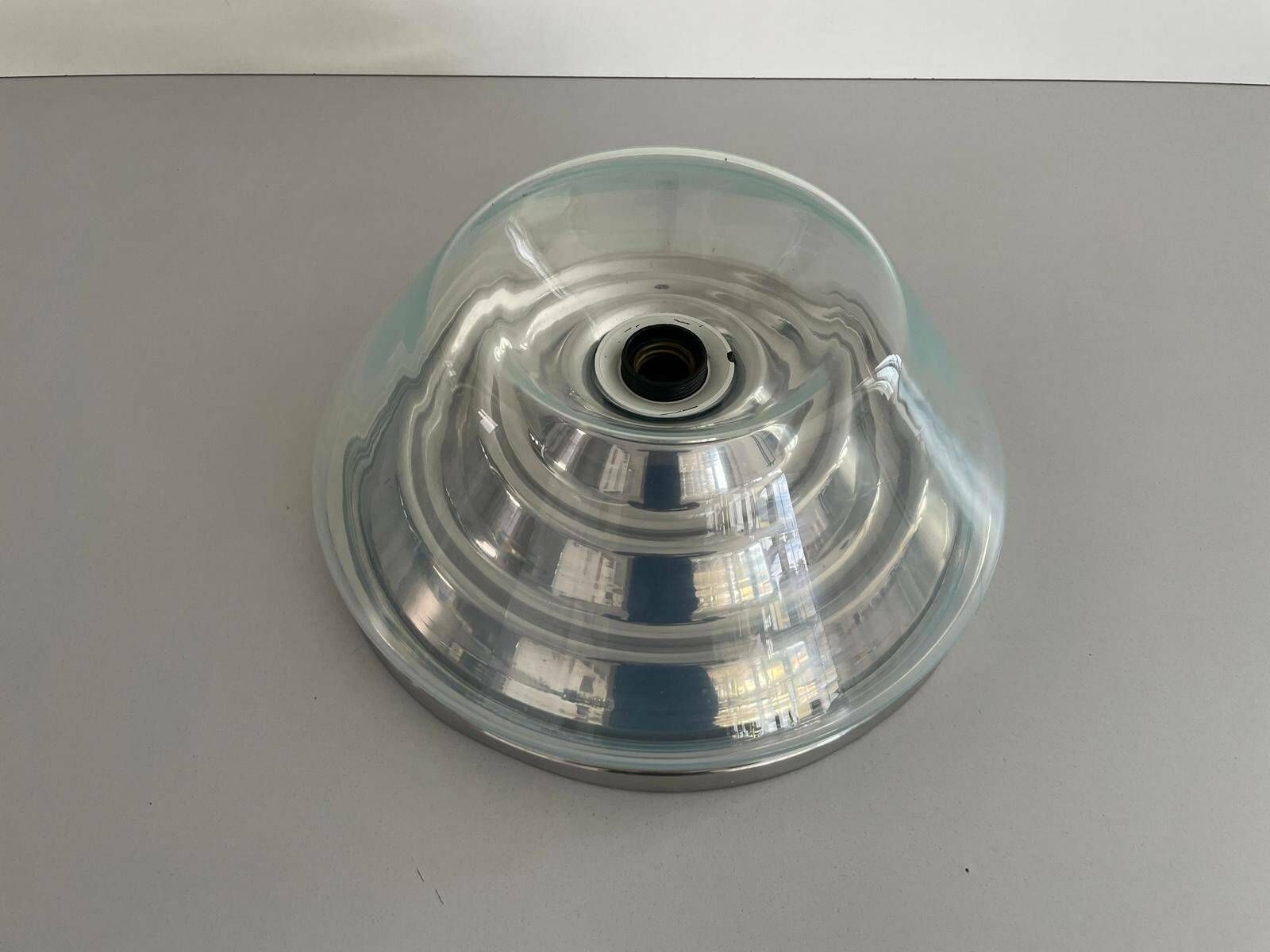 Murano Glass Flush Mount Light By Seguso, 1970s, Italy photo furniture