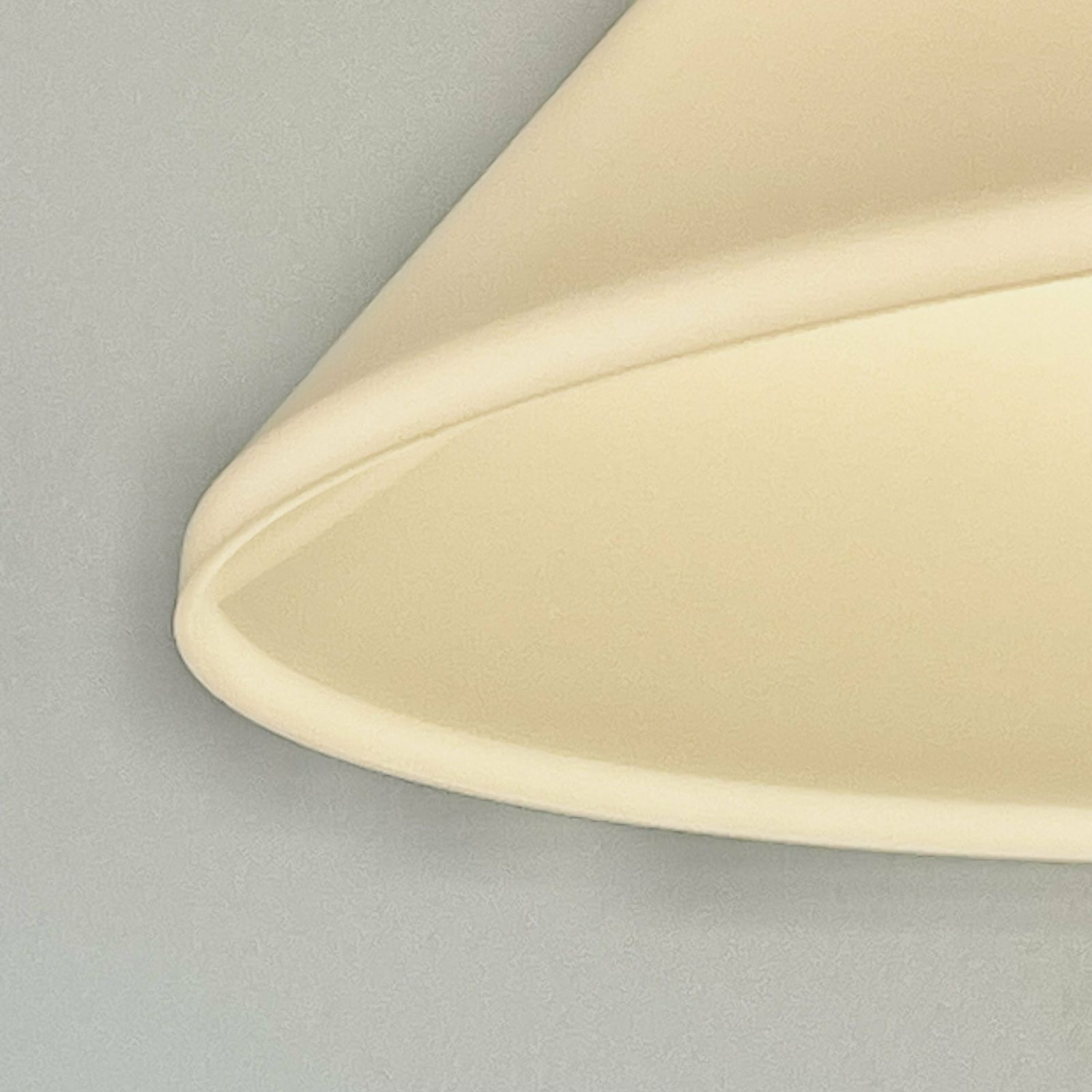 Vintage Danish Minimalist “Apollo” Mid Century Nordisk Solar Design Ceiling Lamp In White Plastic With Chrome Top photo buy