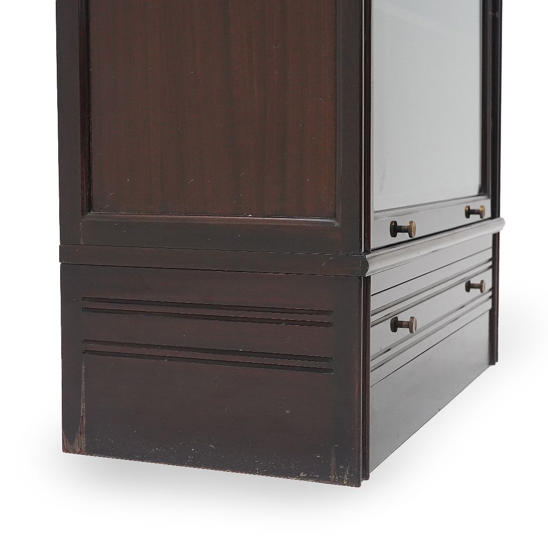 Md Sideboard With Glass And Drawer, 1970s photo 390.0
