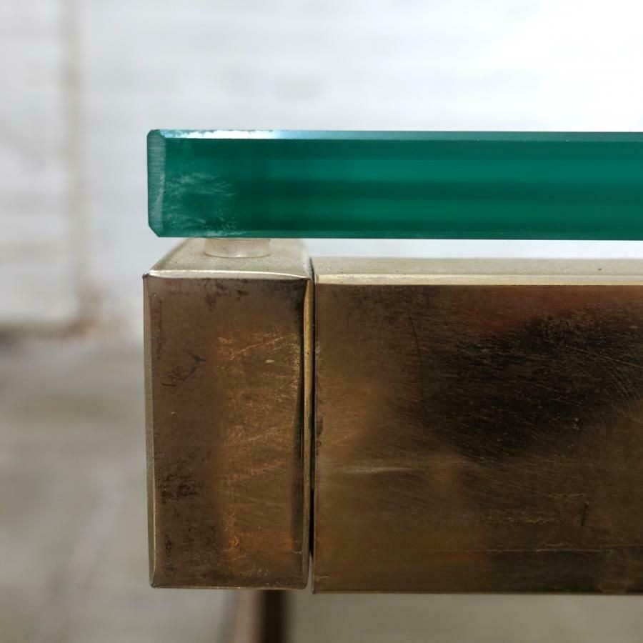 Belgo Chrom G Table, 1970s, Vintage photo Furniture