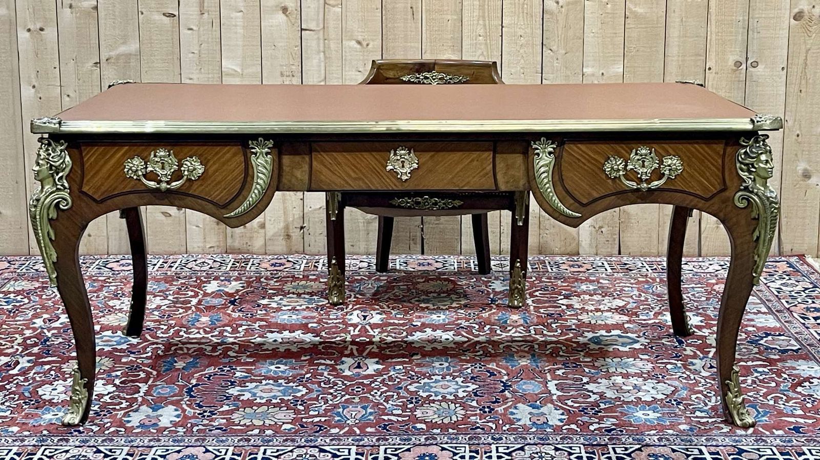 Desk Regency Style, Napoleon III Period Late 19th Century photo vinterior