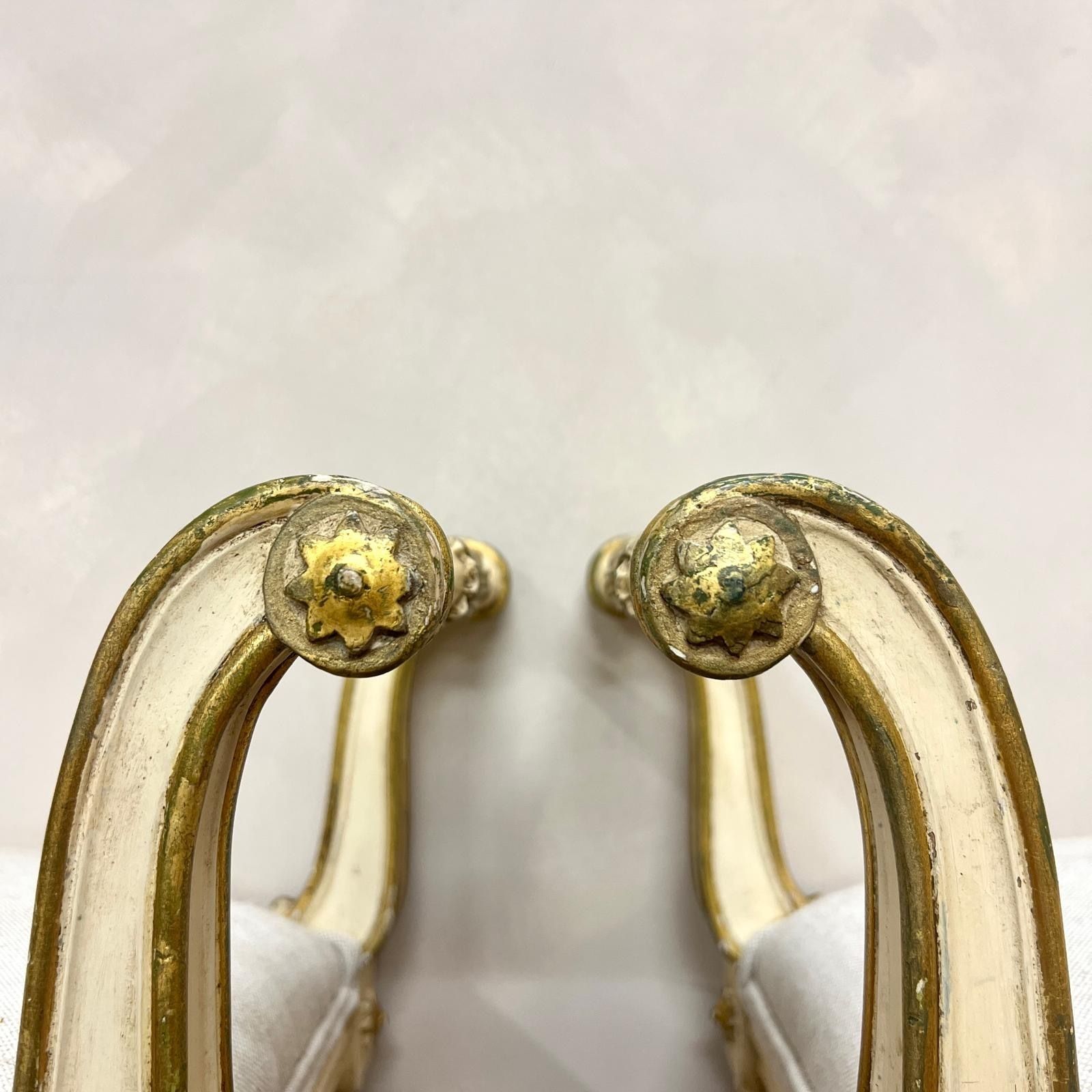photo furniture Pair Of French 20th Century Gilt Window Seats