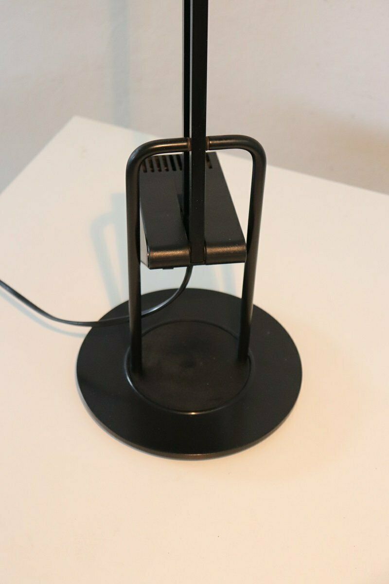 photo buy Black Metal Postmodern Table Lamp By Fridolin Naef For Luxo, 1980s