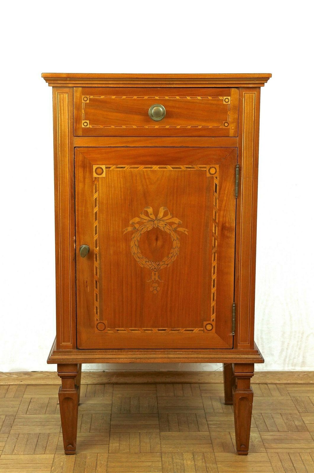 19th Century Cherrywood Pillar Cabinet, Austria Ca. 1800 photo furniture