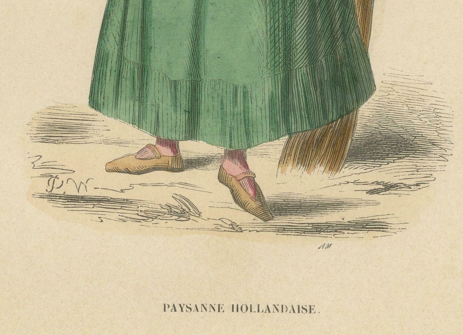 Dutch Peasant Woman Of The Middle Ages: A Portrait Of Rural Life, 1847 photo furniture