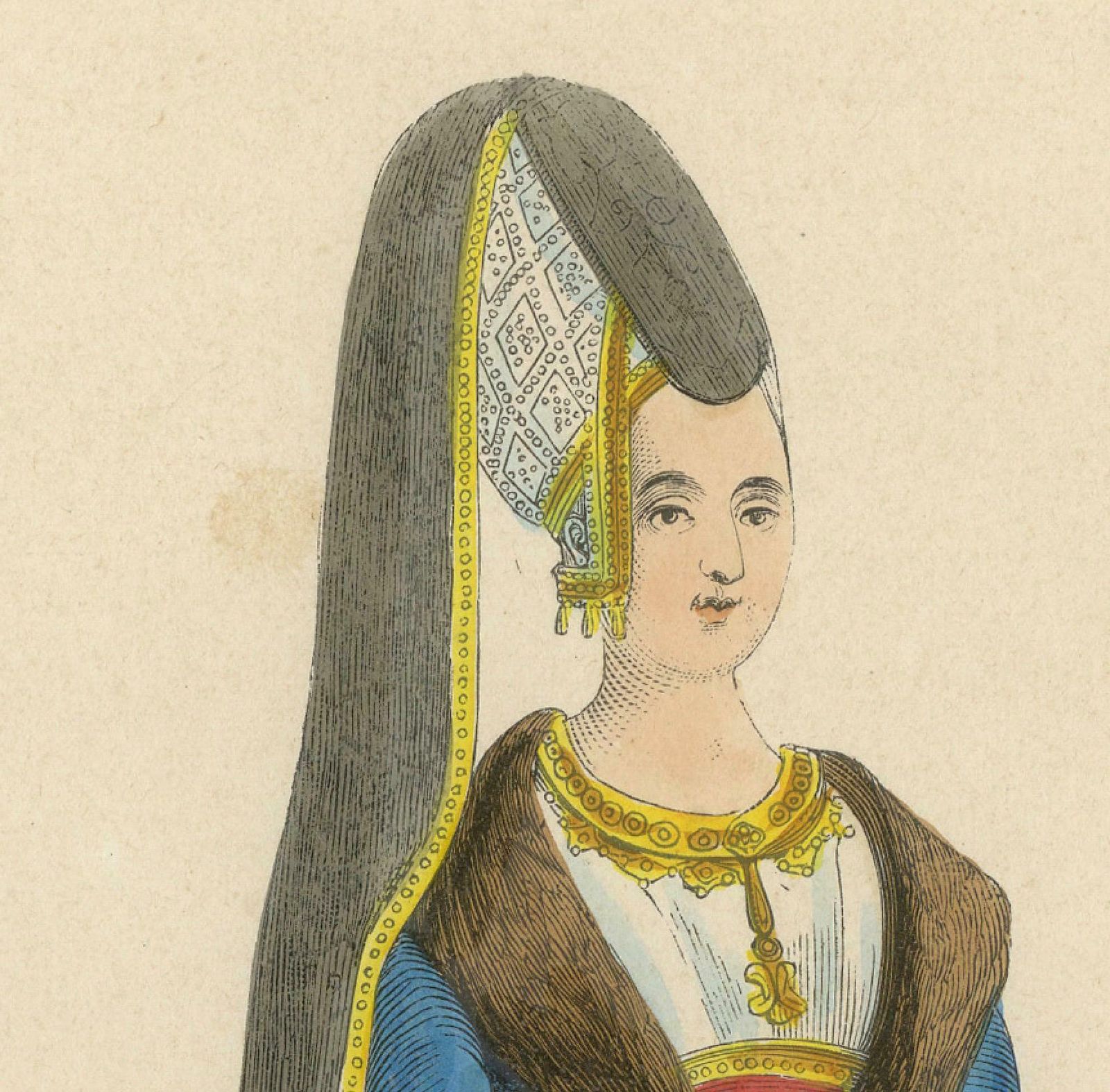 Agnes Sorel: Mistress Of Karel V And Grace Of The Royal Court, 1847 photo Art
