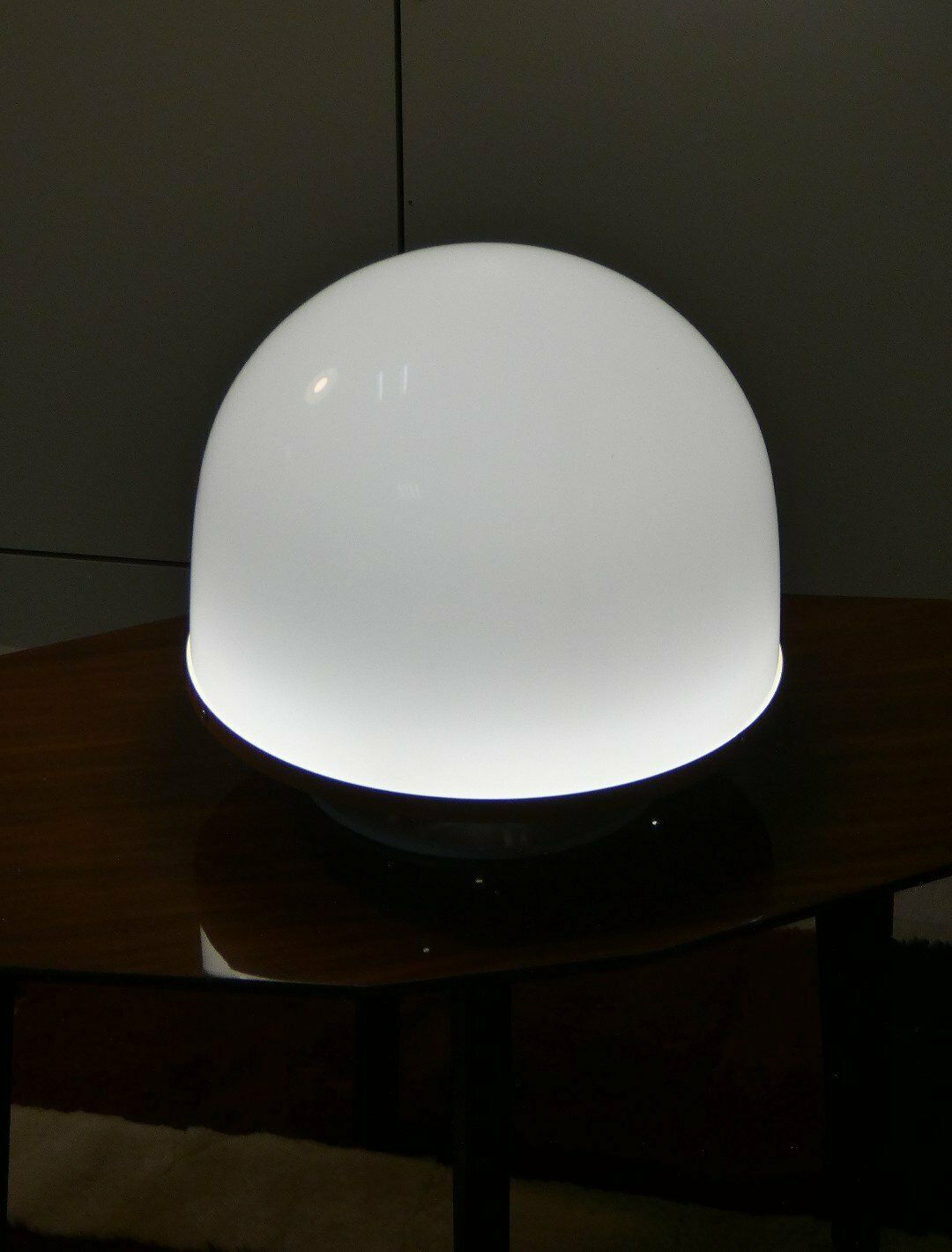 Bottone Table Lamp In Acrylic Glass And Metal, Italy 1960s photo vinterior
