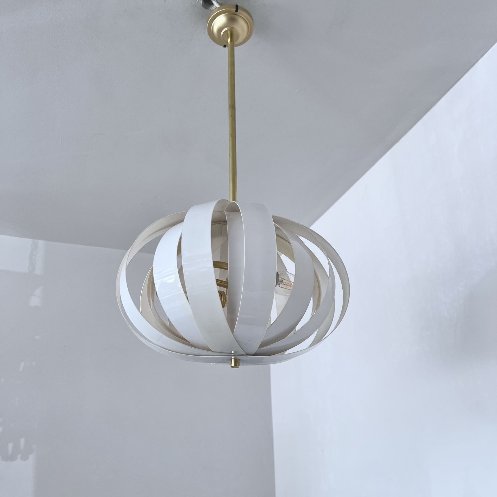 Mid Century Acrylic Pendant, Mid 20th Century photo Lighting