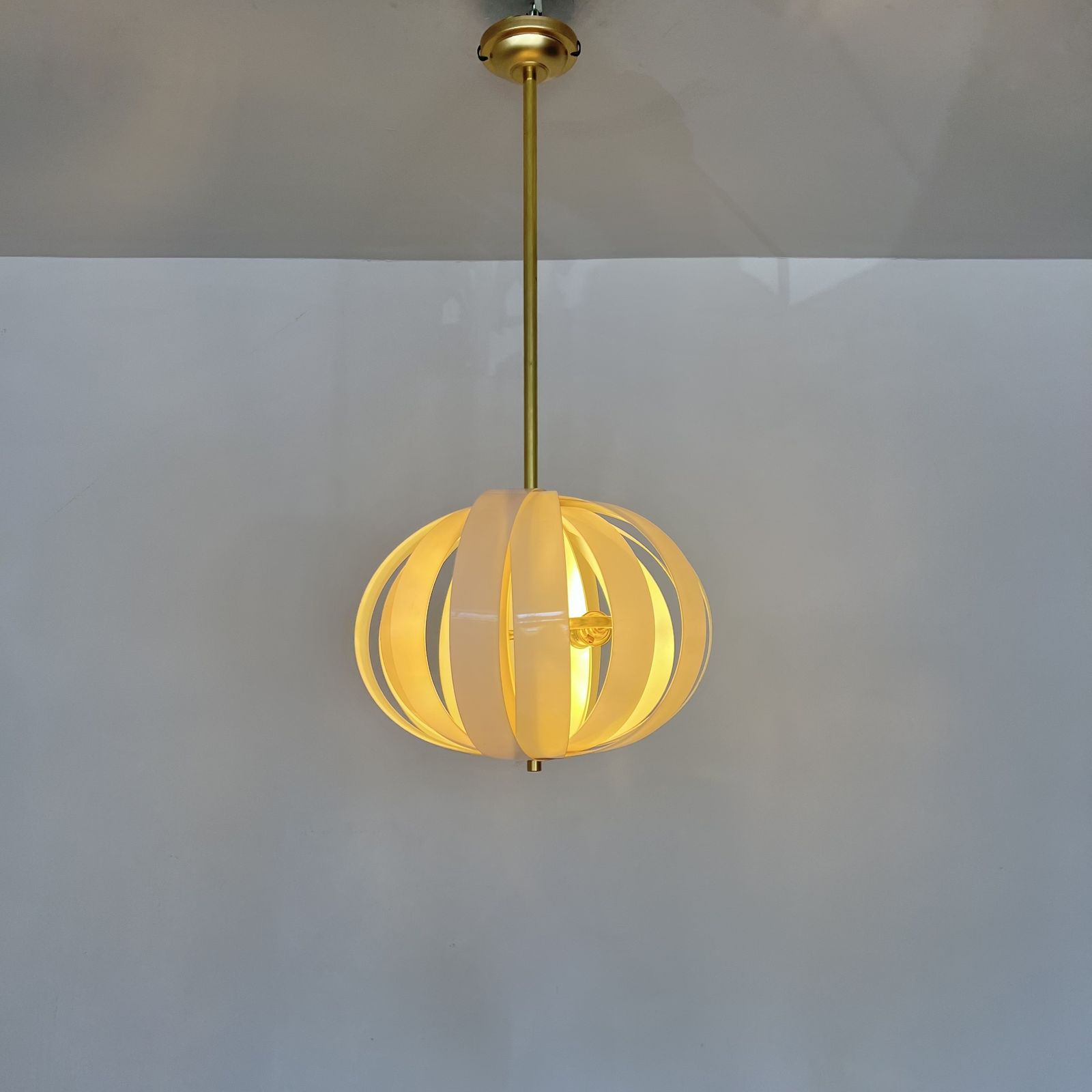 Mid Century Acrylic Pendant, Mid 20th Century photo 135.0