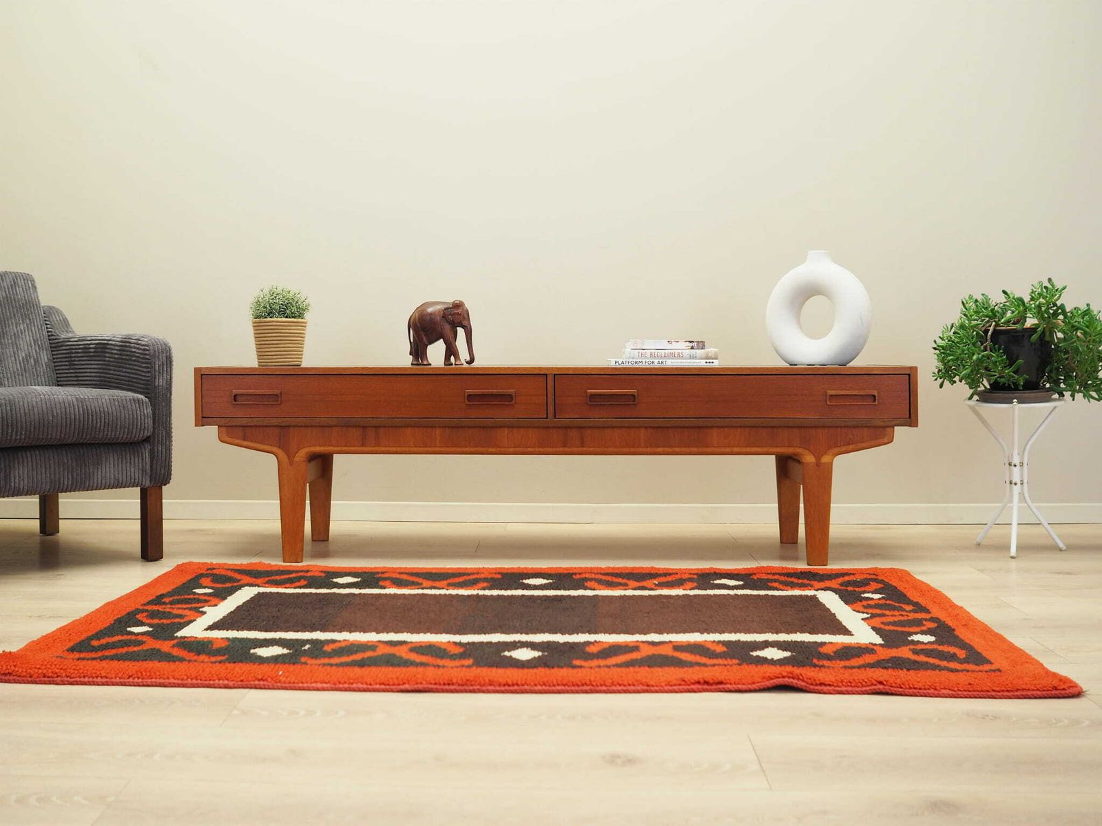 Teak Lowboard, Danish Design, 1960s, Production: Denmark photo furniture