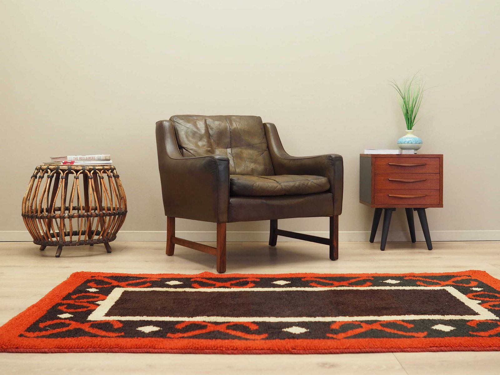 Vintage Armchair, Scandinavian Design, 1960s, Designer: Fredrik Kayser, Production: Vatne Møbler photo furniture