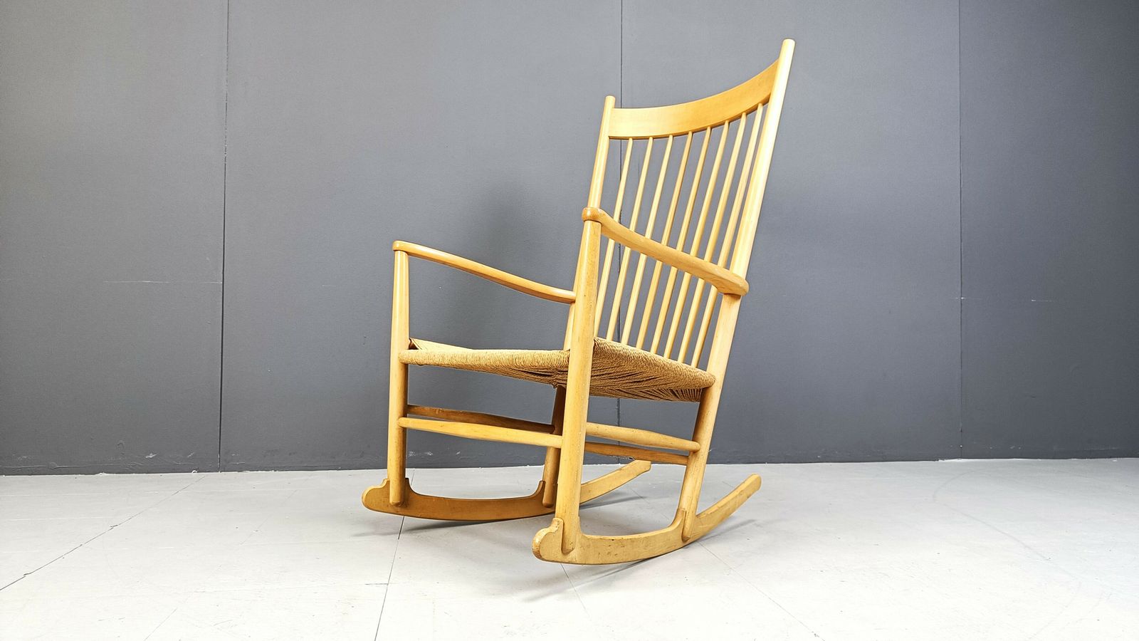 J16 Rocking Chair By Hans Wegner For Fdb Mobler, 1960s