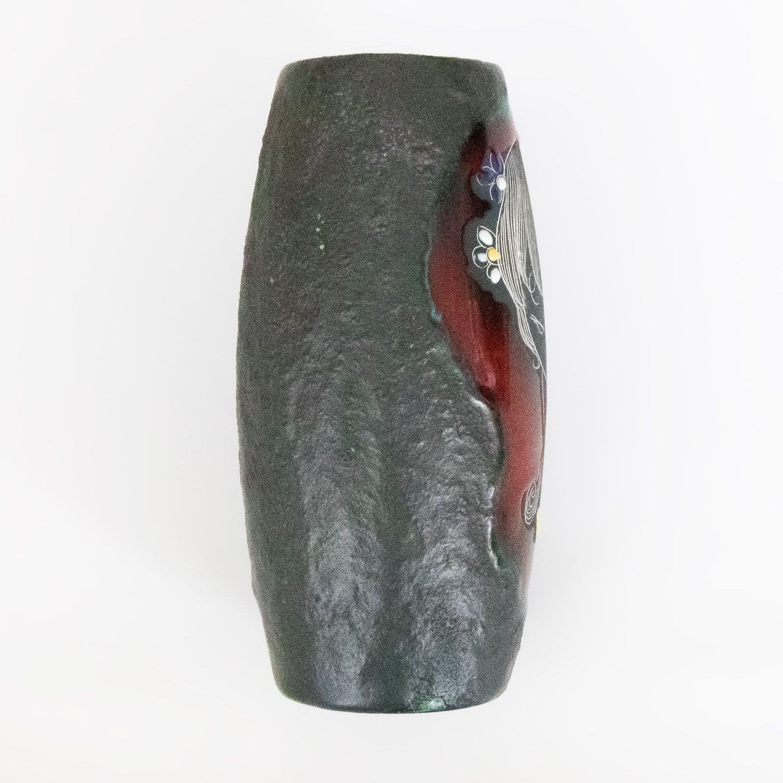 1960s Stylised Girl Vase Handmade At Libertas Pottery Studio In The Republic Of San Marino photo vinterior