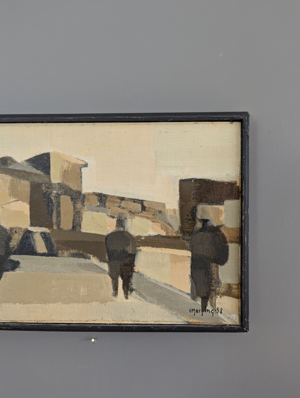 Spanish Walks Oil Painting, 21st Century photo vinterior