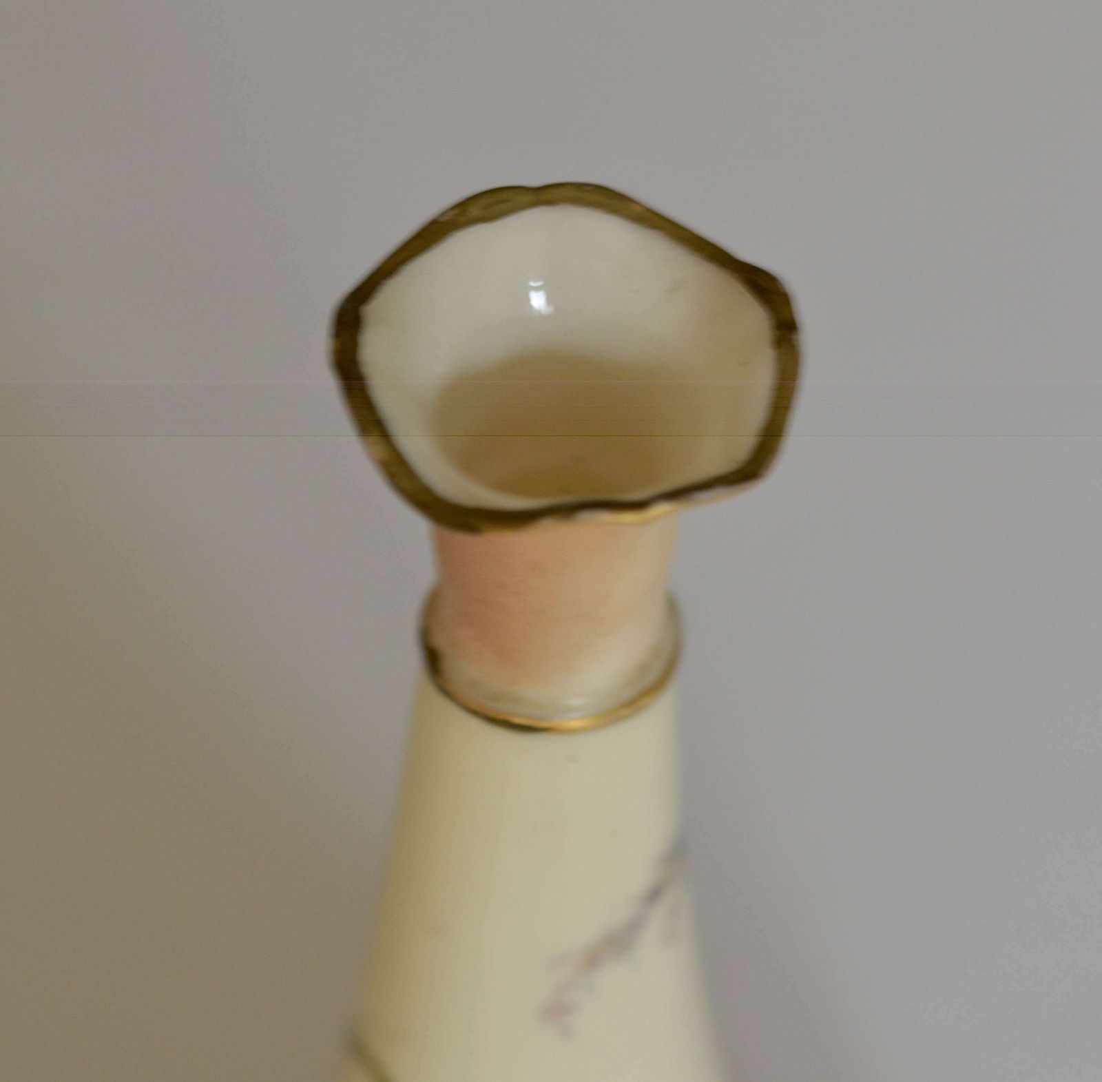 Locke & Co Vase C1896 / 1903   Painted With Butterflies photo Home Decor