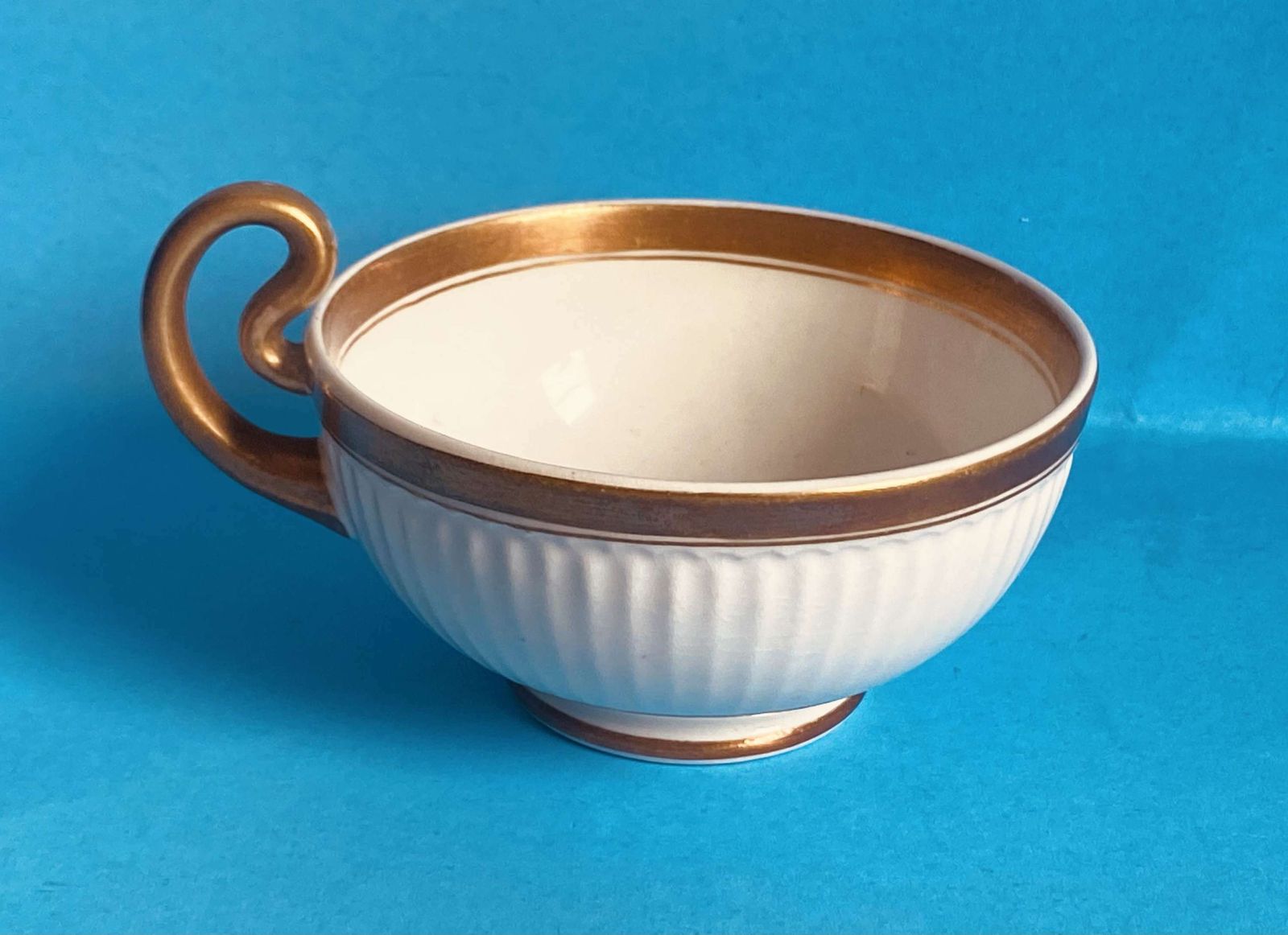 Swansea Paris Design Porcelain Trio And Sucrier   Early 19th Century photo vinterior
