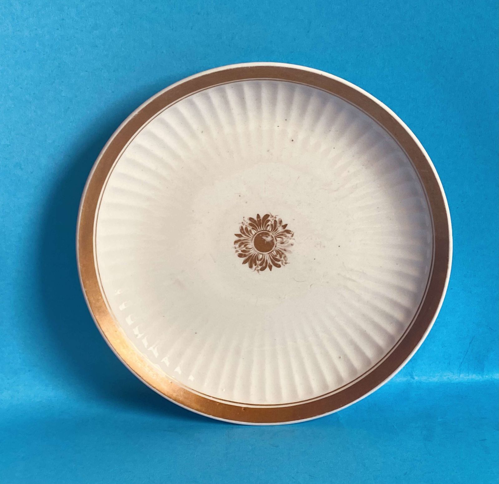 Swansea Paris Design Porcelain Trio And Sucrier   Early 19th Century photo vintage