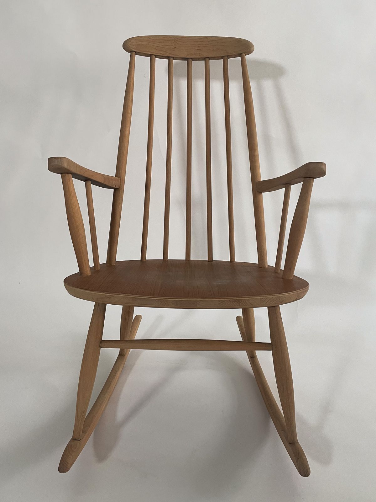1960’s Vintage Rocking Chair Attributed To Stol Kamnik photo for sale