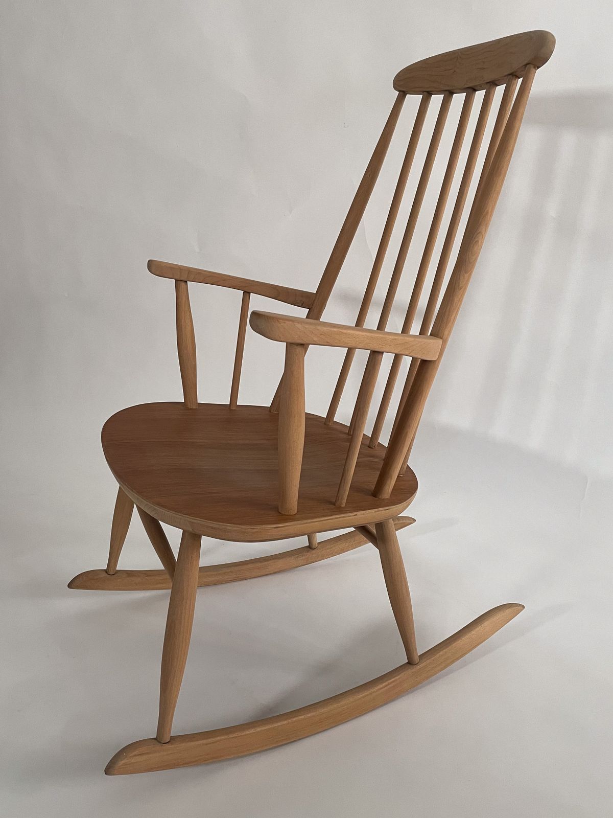 1960’s Vintage Rocking Chair Attributed To Stol Kamnik