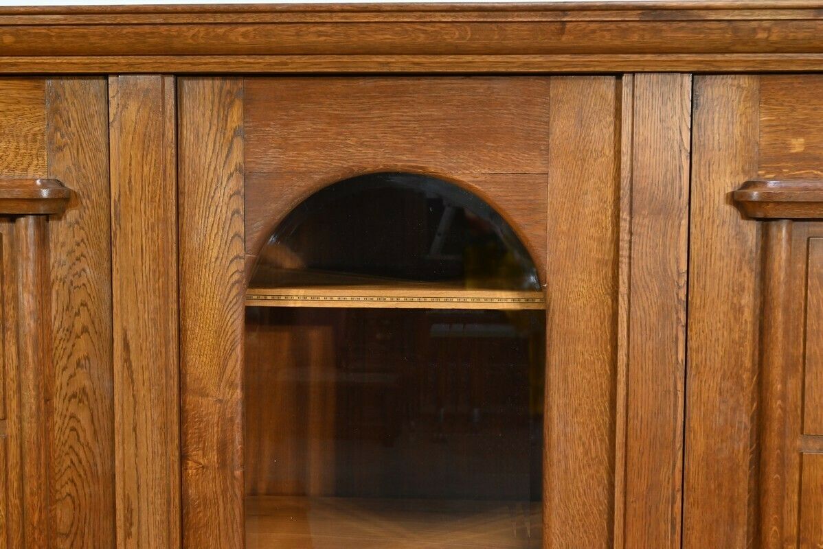photo buy Oak Bookcase, Art Deco Period – 1940