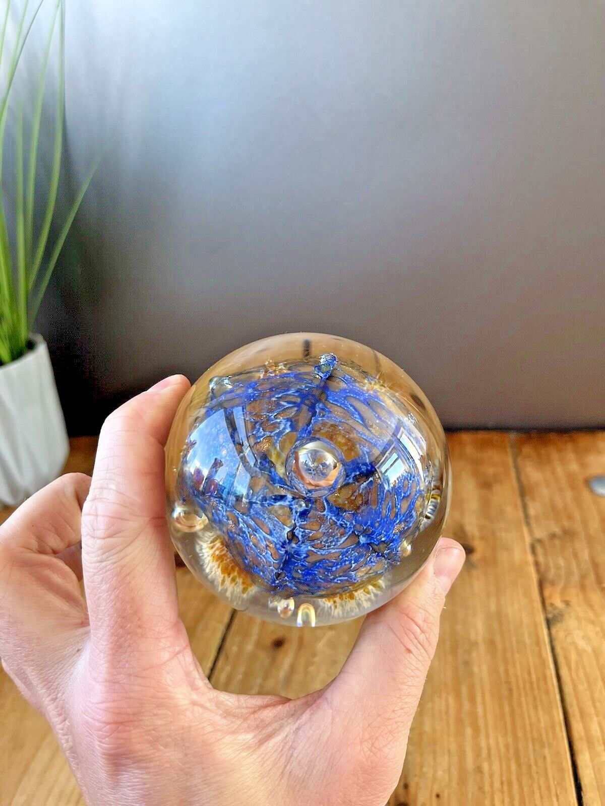 Rare Caithness Glass C1996 Aventurine Limited Edition 750 Paperweight Ct 1355 photo 75.0