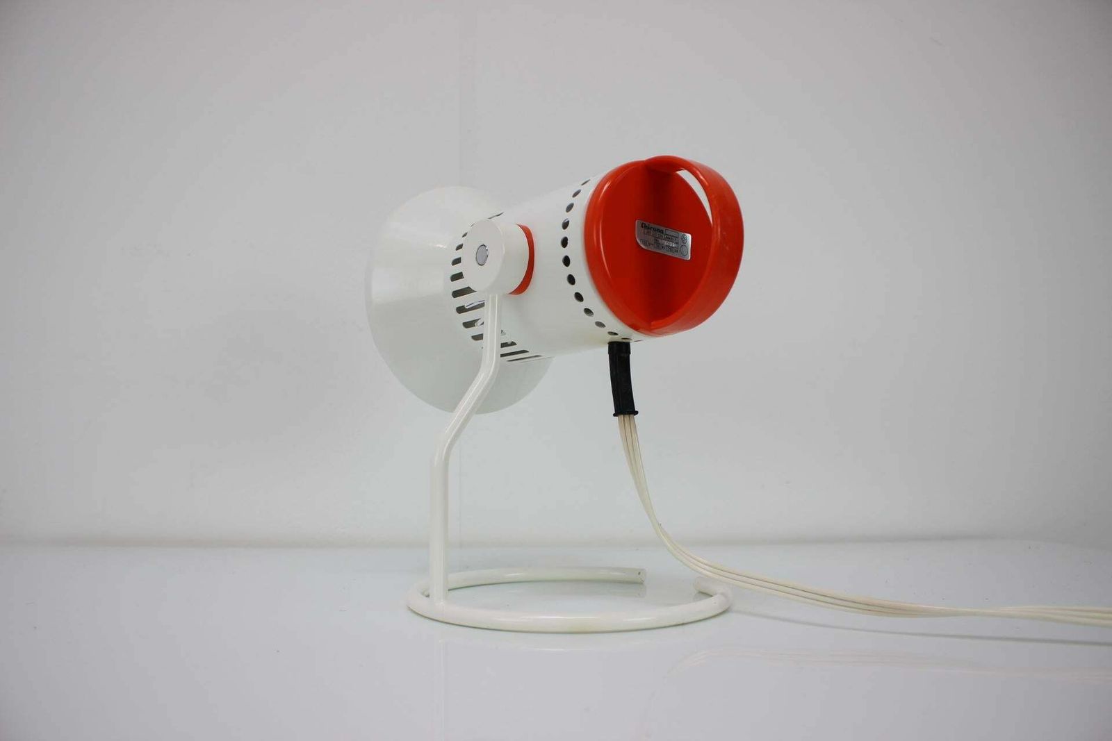 photo for sale Mid Century Infra Red Table Lamp, Chirana 1980's, Czechoslovakia