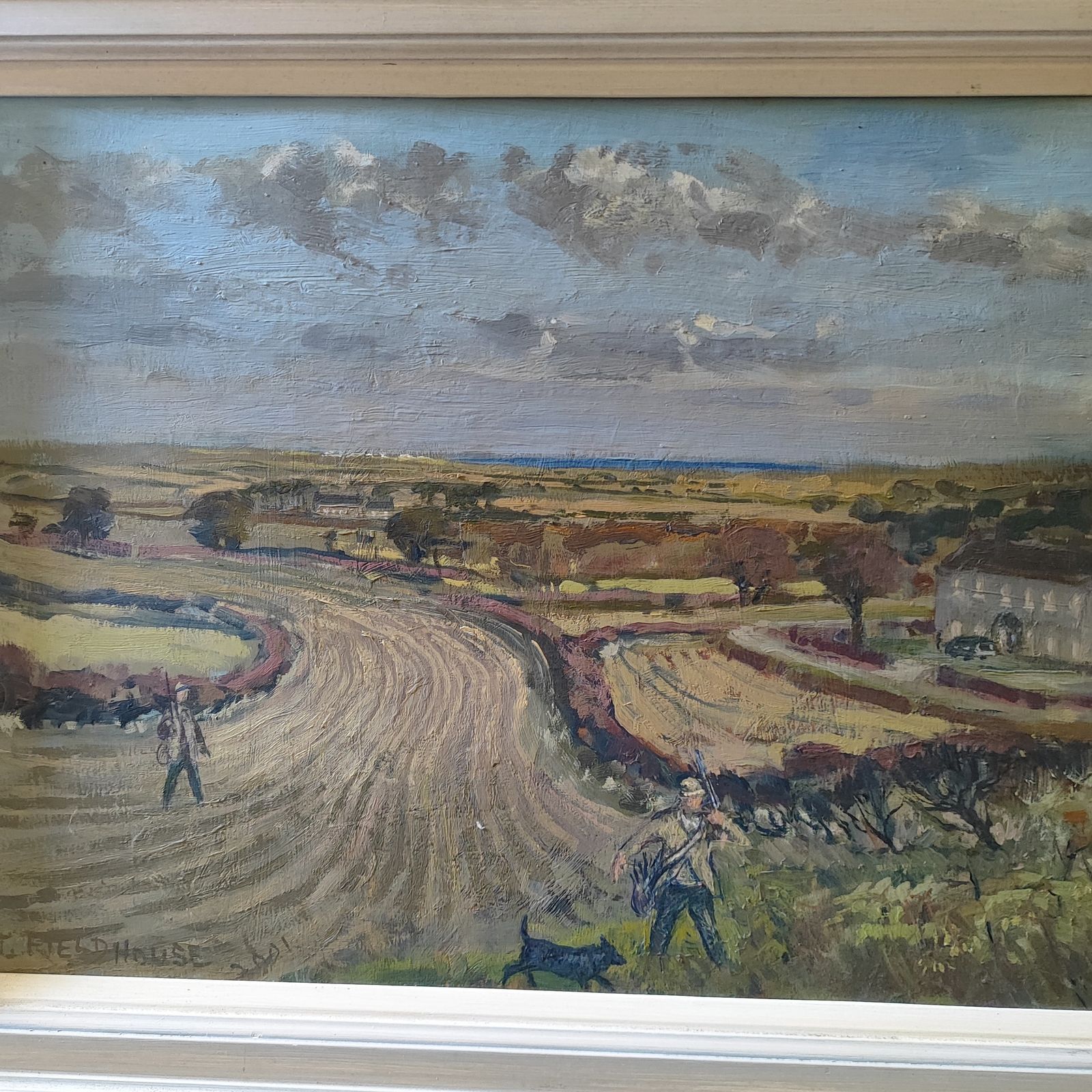 photo buy Original Art By Jack Fieldhouse: Countryside Shooting Scene