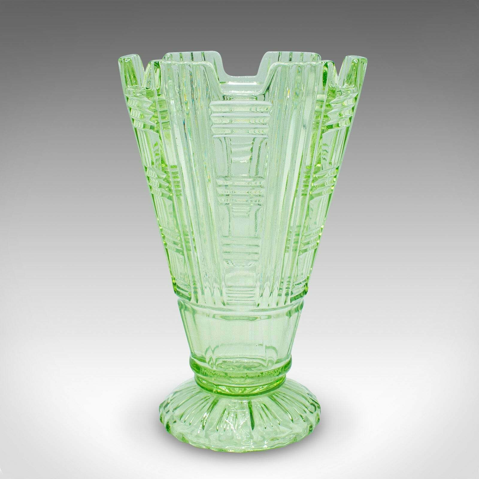 Tall Vintage Sharing Sundae Cup, English, Art Glass, Dessert Server, Circa 1930 photo furniture