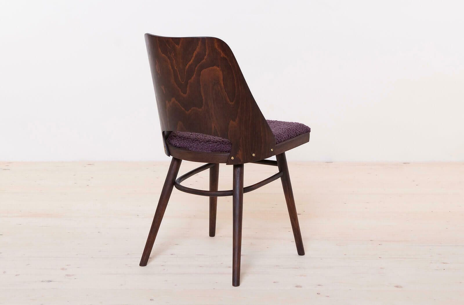 2900.0 Set Of 6 Dining Chairs By R. Hofman For Ton, Model 514, 1960s, Reupholstered photo