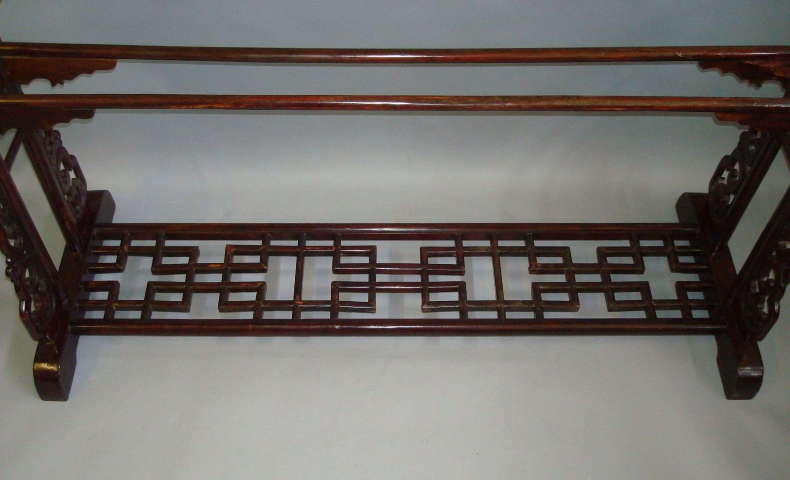 Very Rare C19th Chinese Large Lacquered Robe Stand/Clothes Horse photo 4180.0