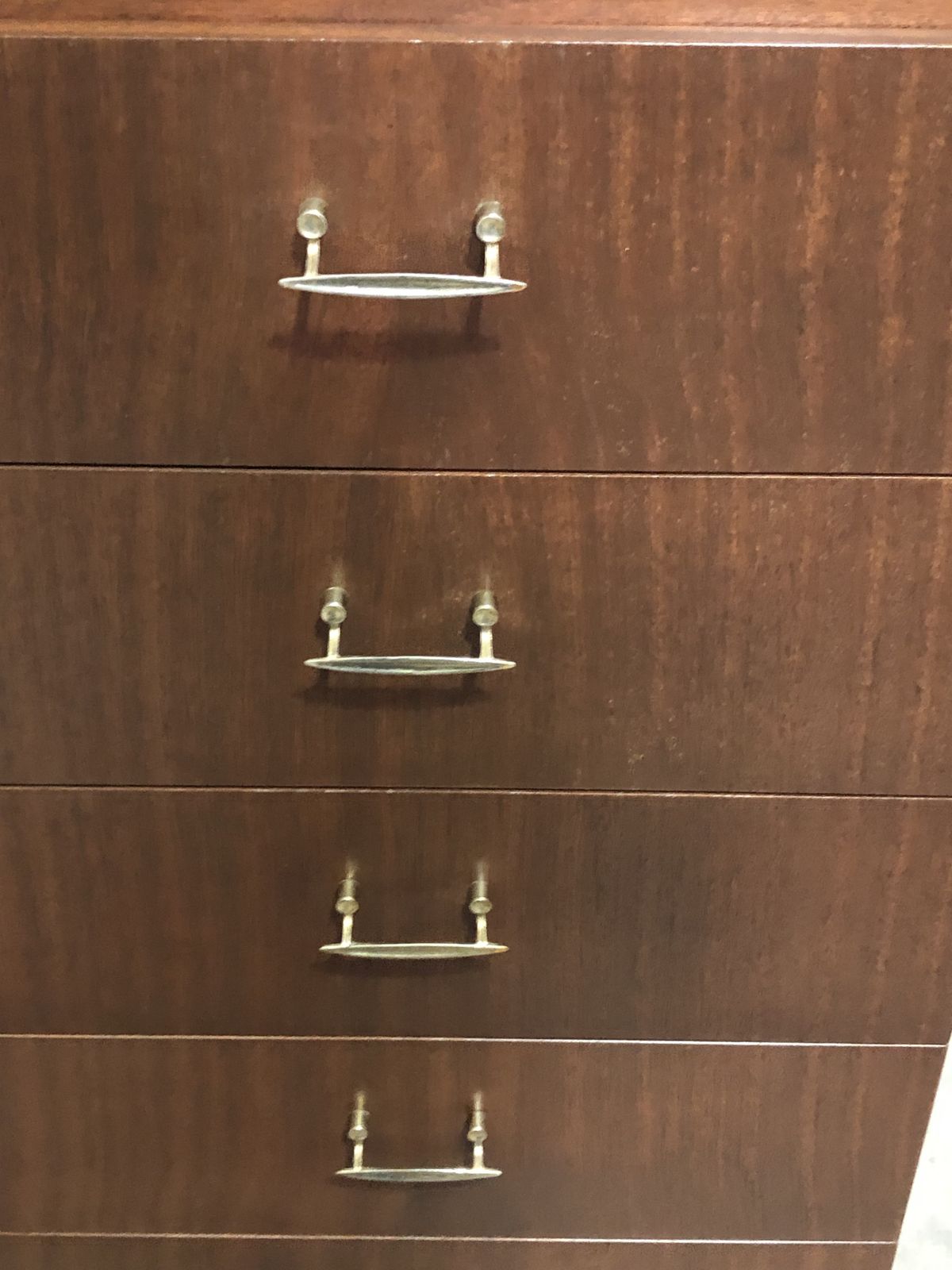 photo vinterior Mid Century Retro Tallboy Chest / Tallboy Chest Of Drawers By Remploy