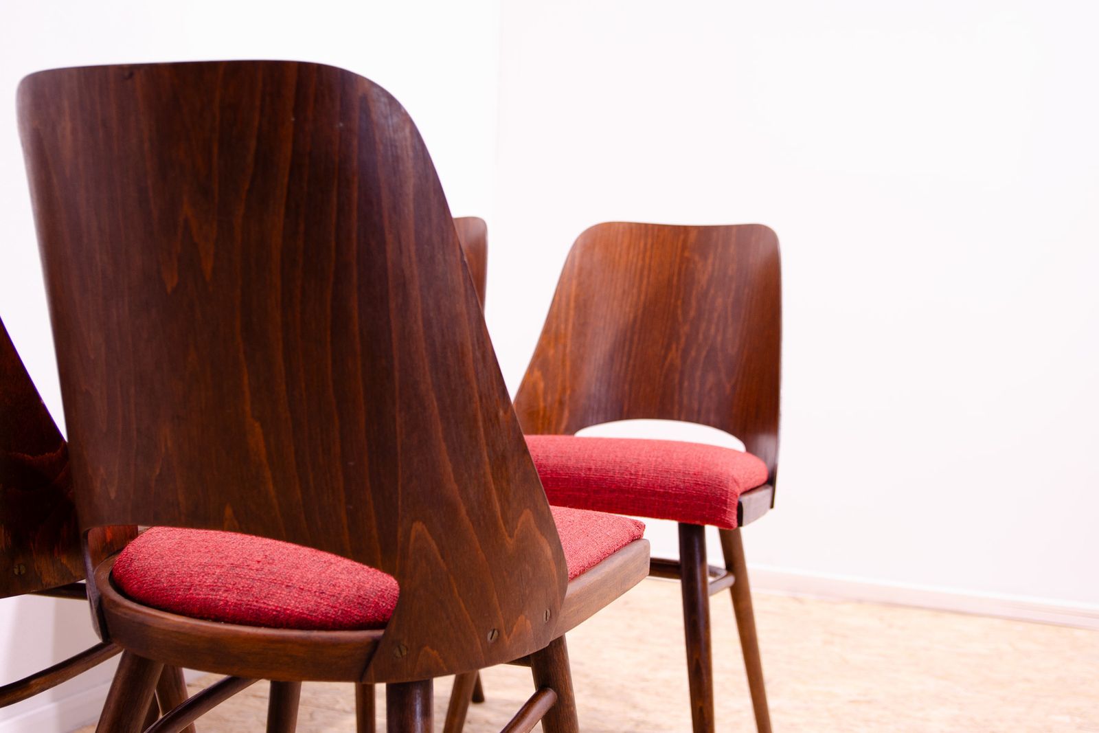 photo vinterior Mid Century Dining Chairs By Radomír Hofman, 1960´S, Set Of 4
