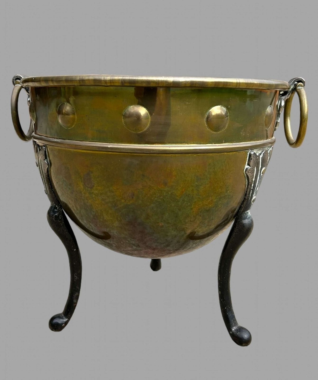 Brass Arts & Crafts Jardinière By Henry Loveridge