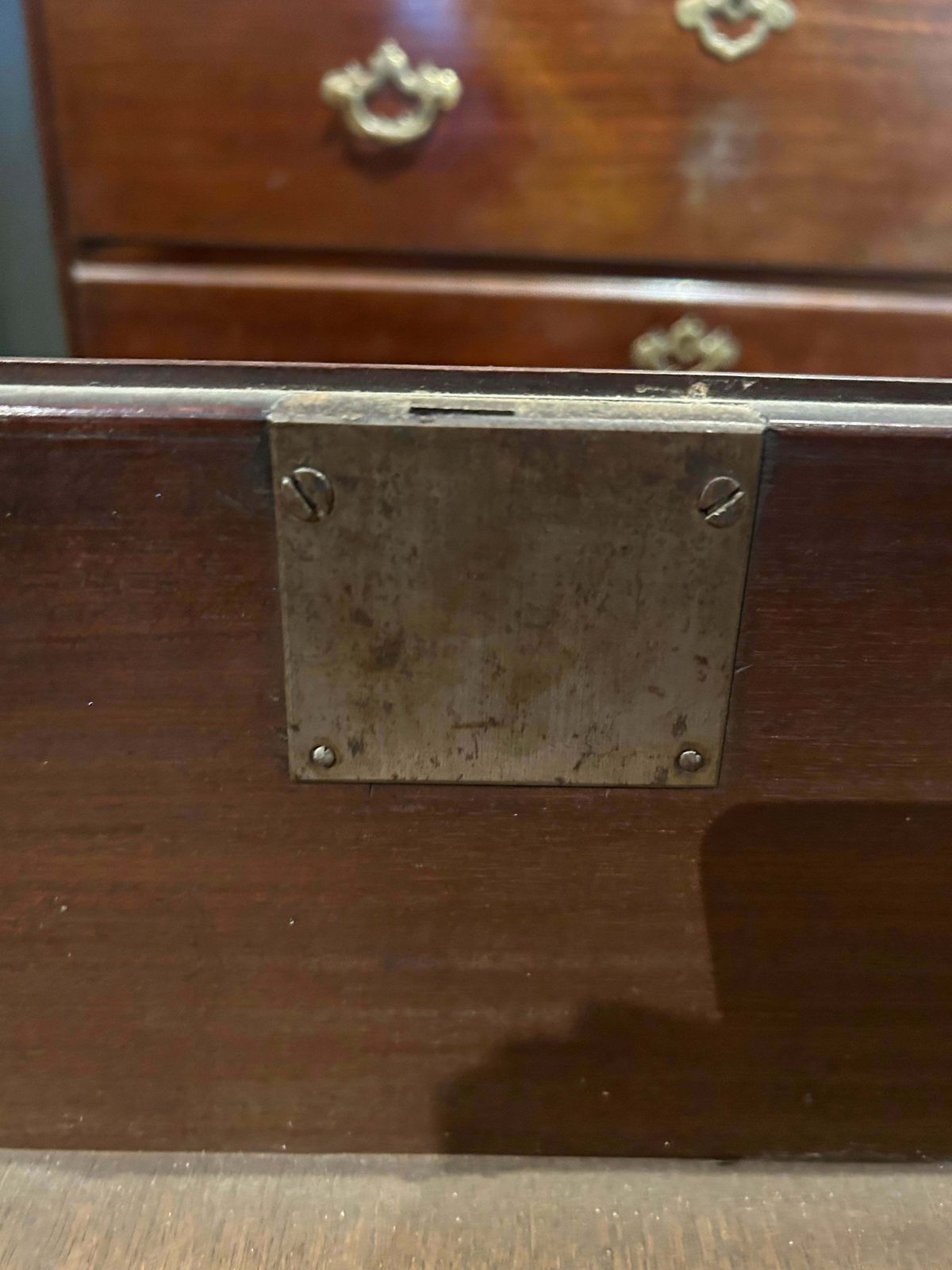 Virginian Walnut Tallboy/Chest On Chest Circa 1750 photo vintage